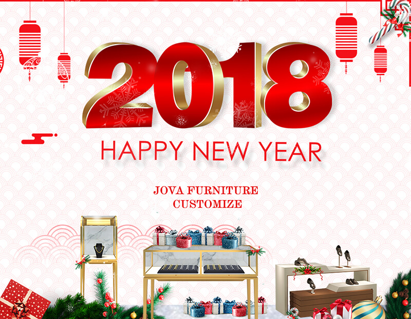 cosmetic display stand manufacturers wish you happy new year