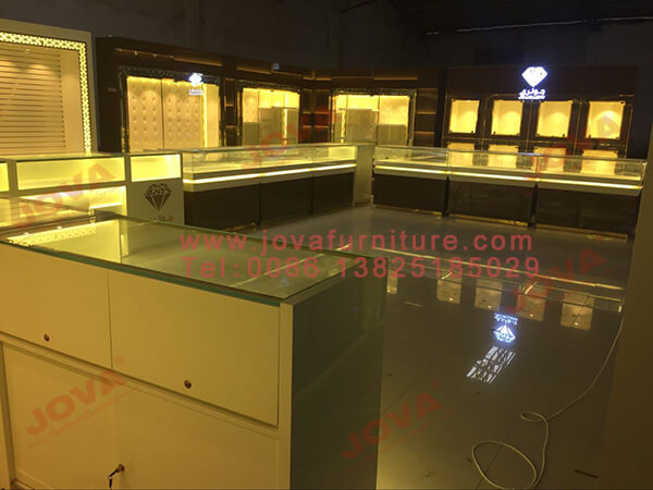 high end jewellery showroom furniture