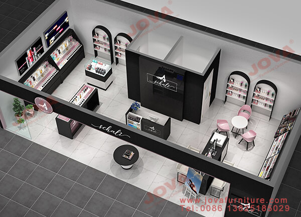 cosmetics shop design qatar