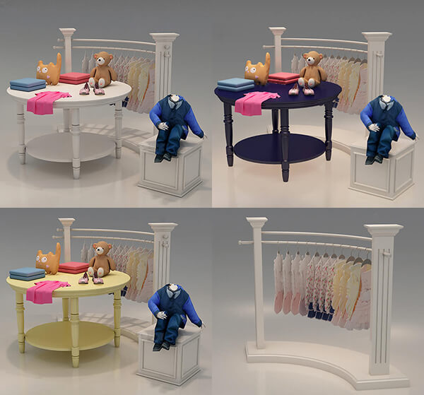 wholesale display tables