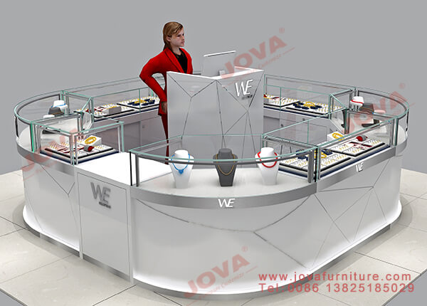 register stand for jewelry kiosk