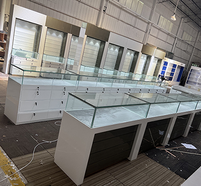 Optical showcase and wall display cabinets for Indian project
