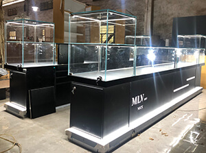 jewelry kiosk project for France project