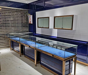 On-site installation for jewelry store in China