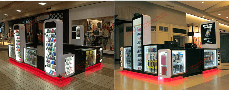 mall cell phone accessories kiosk