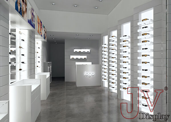 optical store interior design