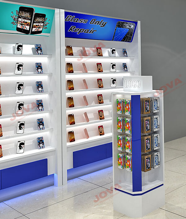 phone shop display design