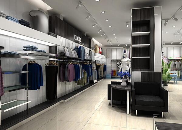 mens clothing store design