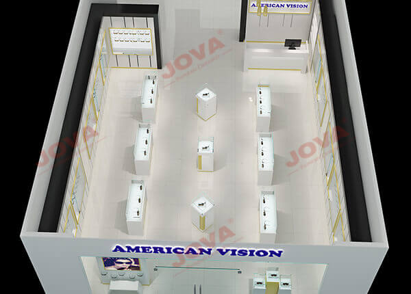 optical shop design layout