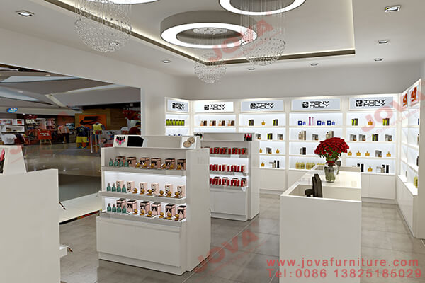small cosmetic store design