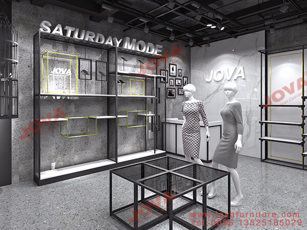 lady boutique store fixtures