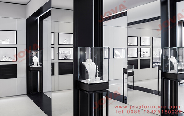 modular jewelry display showcases