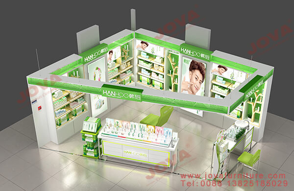 cosmetics kiosk