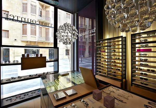 optical store interior