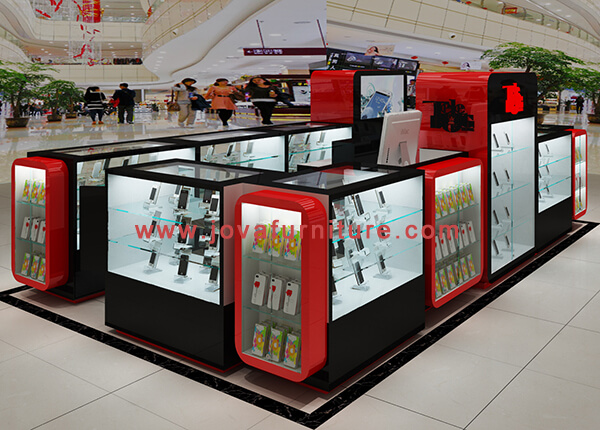 mobile accessories kiosk 3d