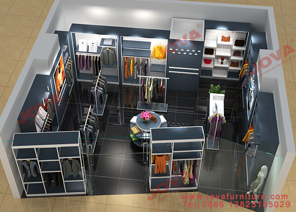 men clothing store design