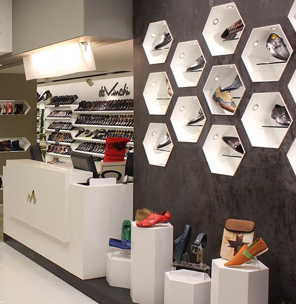 shoe shop display units