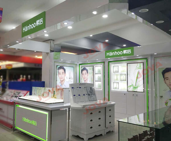 cosmetic counter displays for Hanhoo cosmetics