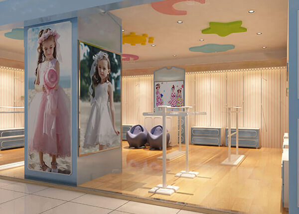 baby shop fitting equipment