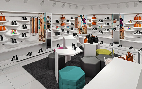 shoes retail store design
