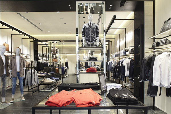 men's boutique interior design