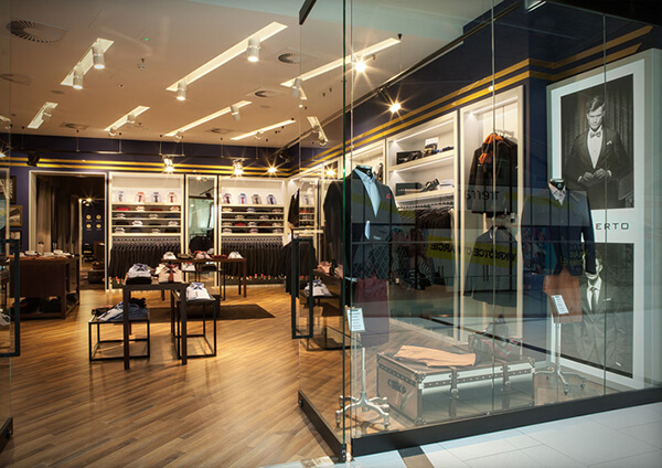 menswear store design