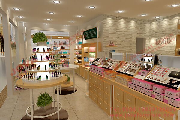 cosmetic store display