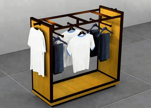 standing garment rack