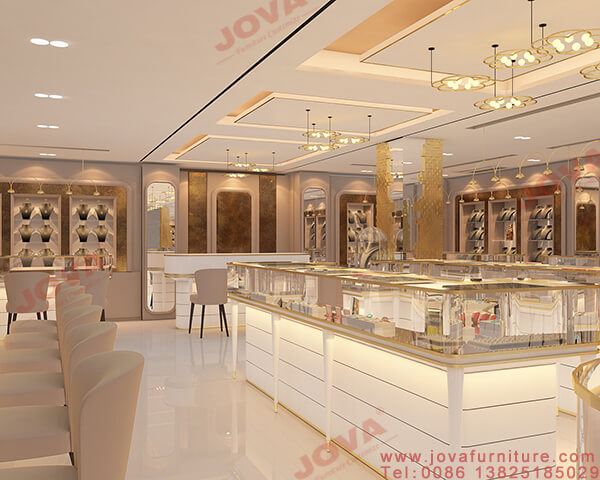 jewellery counter displays