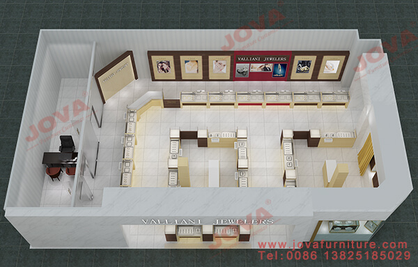 jewelry store layout design