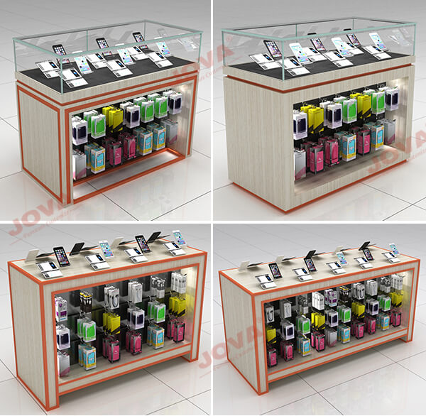 glass mobile phone counter wholesale