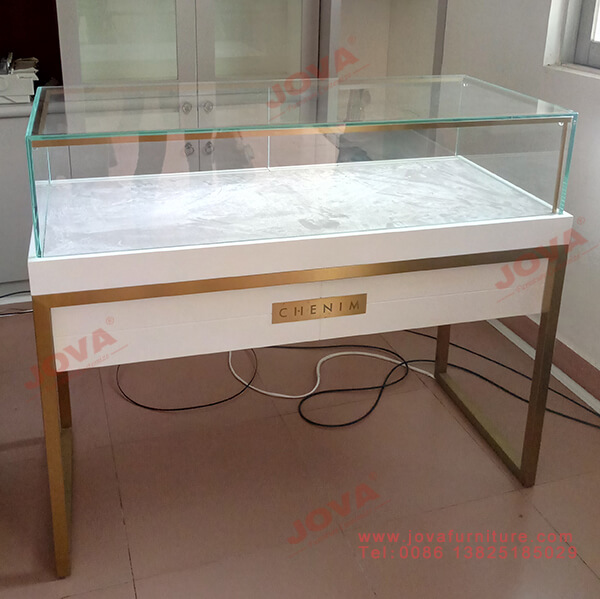 glass display cabinet for jewelry