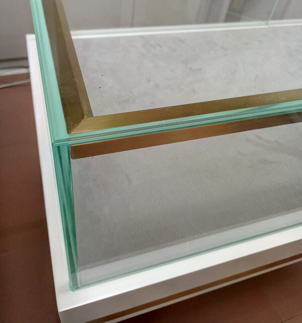 glass jewelry display cabinet