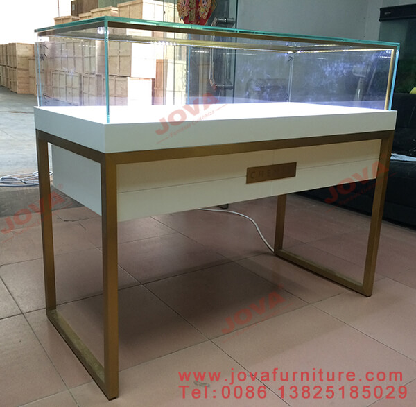 jewelry glass display cabinet