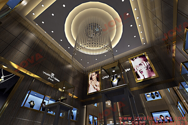 ceiling design for jewellery shop