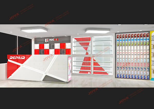 mobile phone shop furniture design