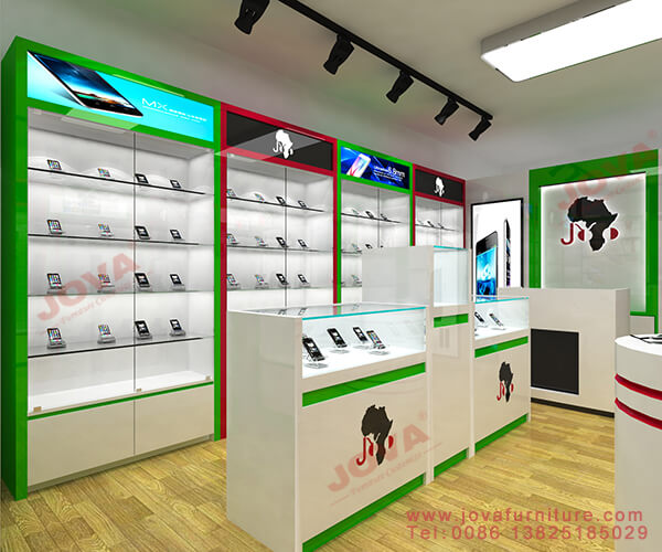 counter for mobile shop