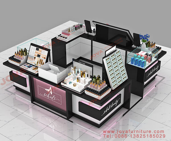 cosmetic kiosk in mall