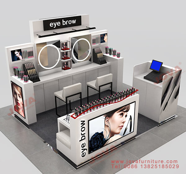 eyebrow kiosk design