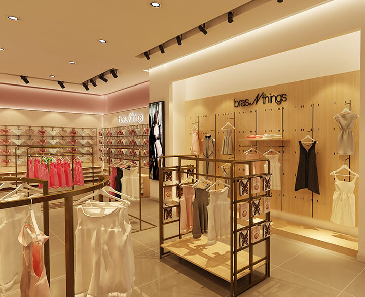 display for lingerie store