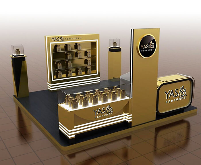 cosmetic perfume kiosk