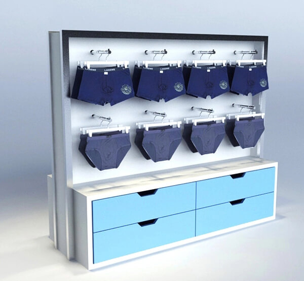 underwear display racks