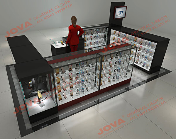 custom phone kiosk design