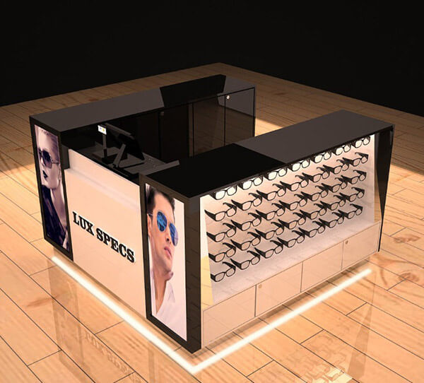 sunglass kiosk display