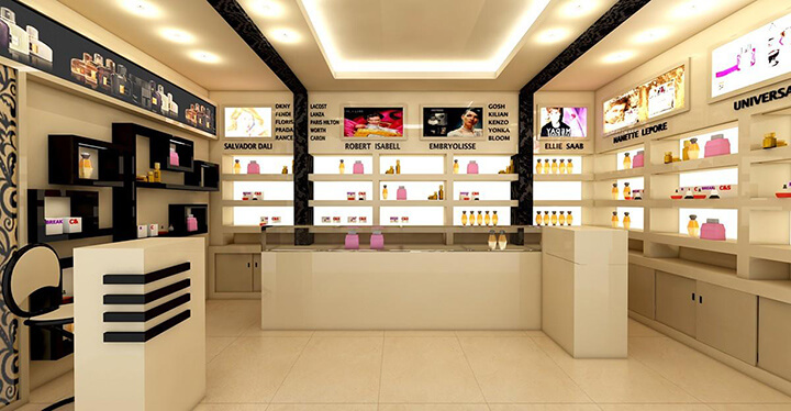 perfume shop interior