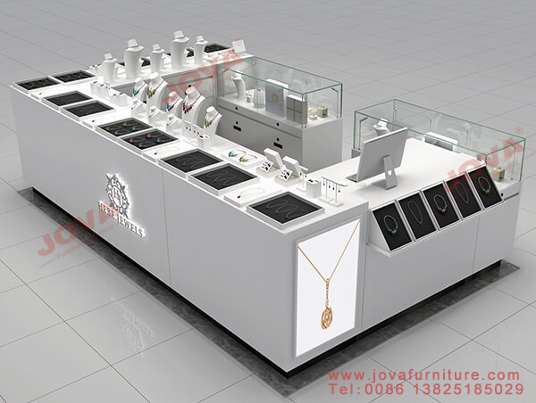 custom mall kiosk for jewelry