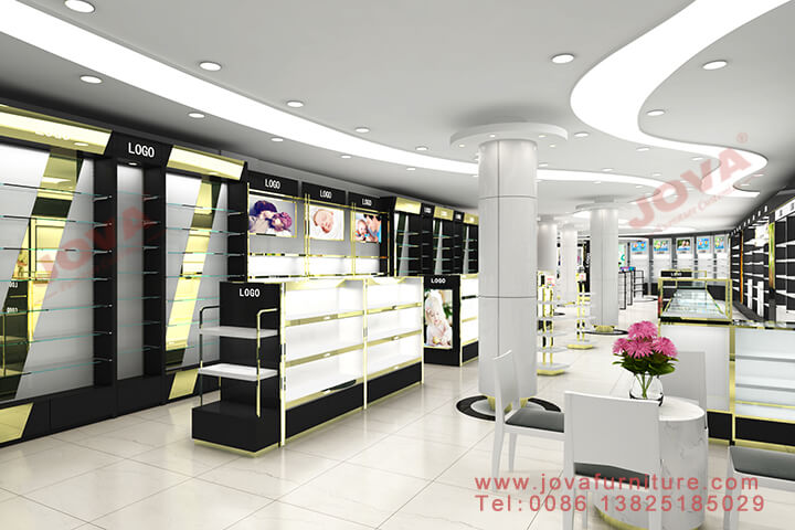 cosmetic shop display