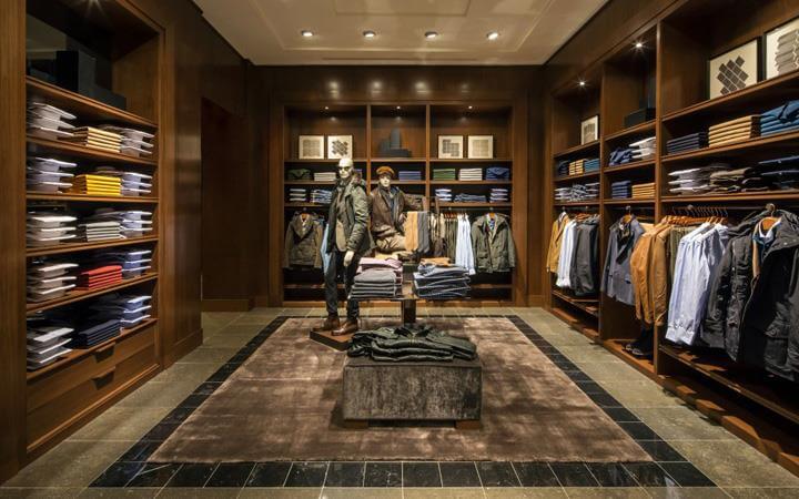 mens wear showroom design