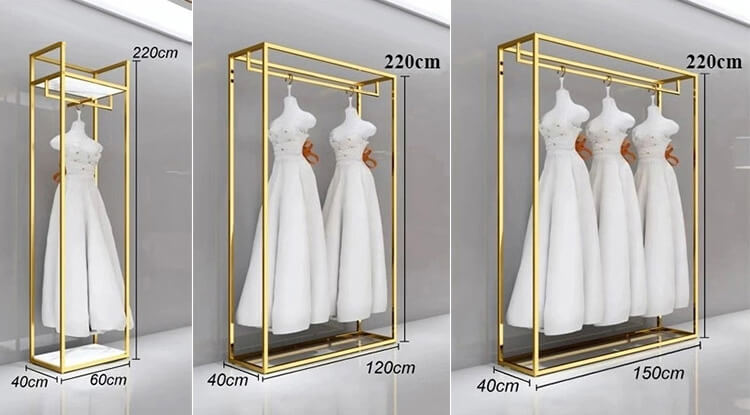 wedding dress display stand