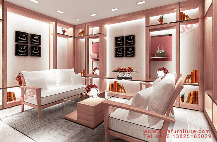 jewellery showroom reception room design